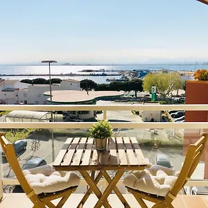  Appartement Roc Mar 3 3d - Apartamento Cerca Del Centro Y De La Playa - Terraza Con Vistas Al Mar Y Al Puerto